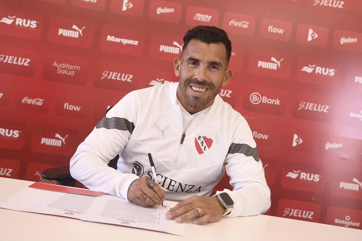 Independiente hizo oficial la contratación de Carlos Tevez como DT