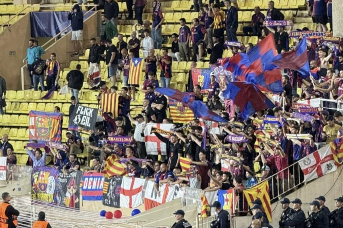 La UEFA aplicó un fuerte castigo a Barcelona por exhibir una bandera nazi