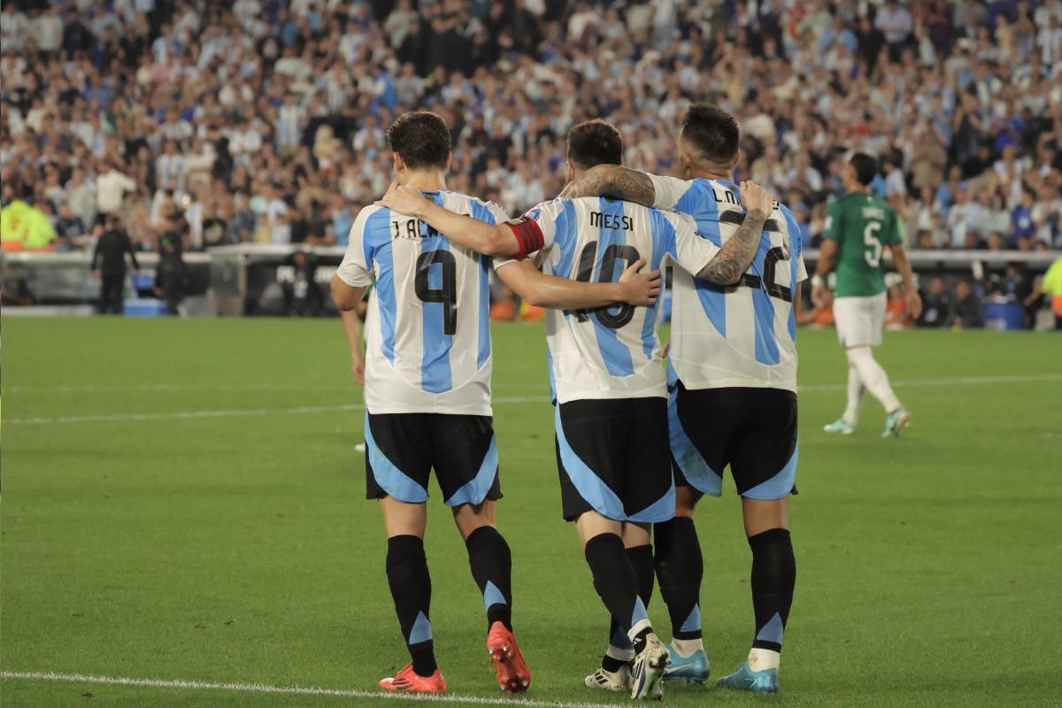 Lluvia de goles y récords: las marcas que rompió Messi y Argentina en el 6-0 a Bolivia