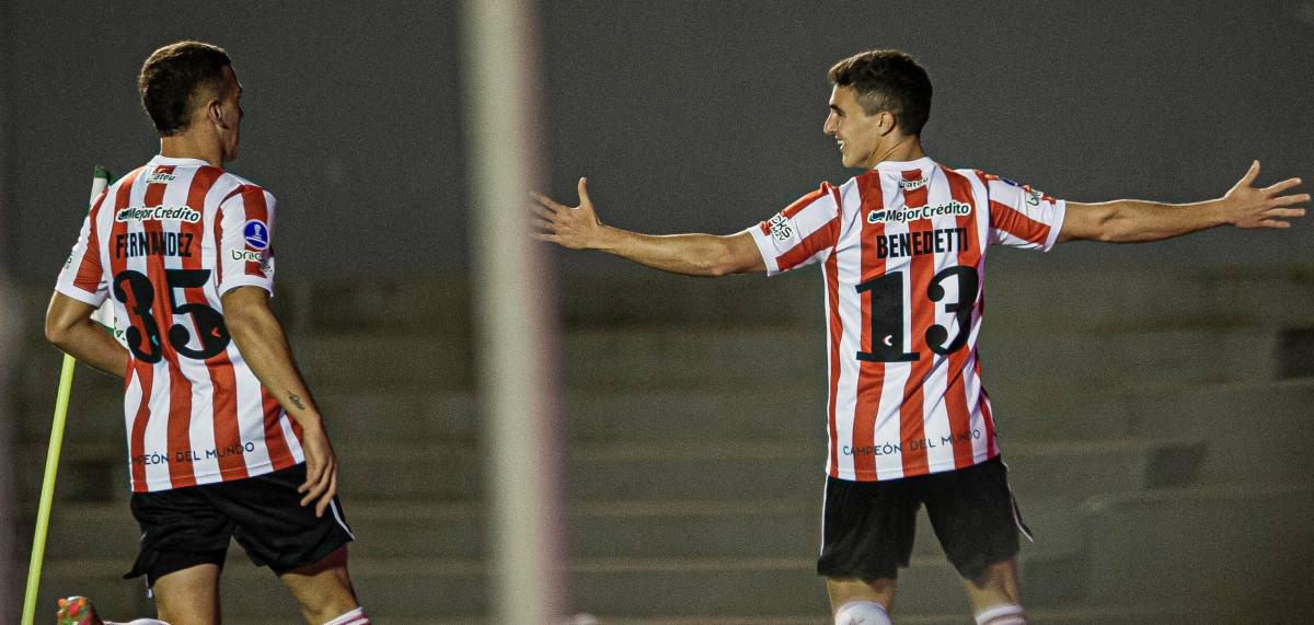 Estudiantes volvió a ganarle a Goias y en cuartos de Sudamericana jugará ante Corinthians