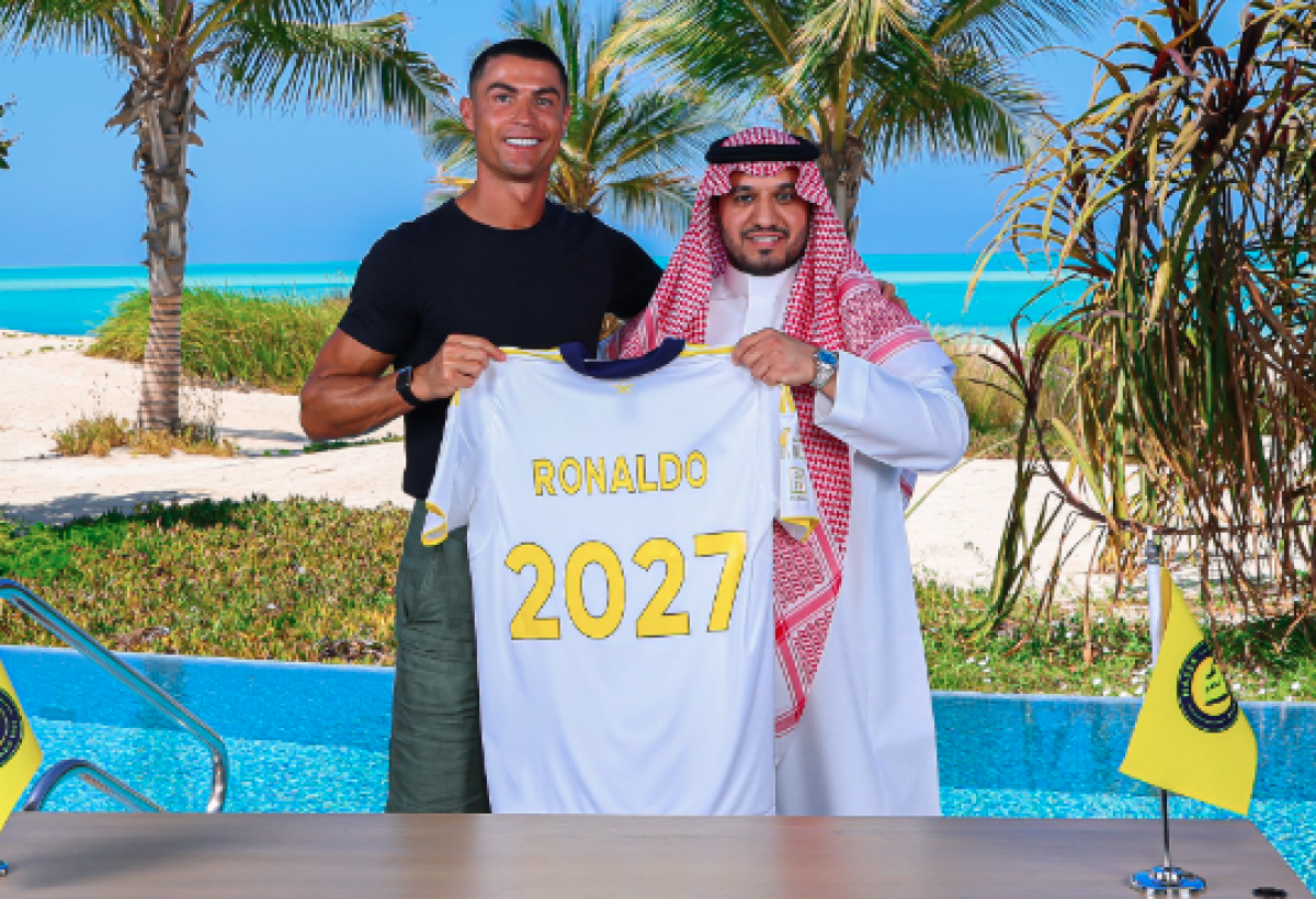 Cristiano Ronaldo renovó en Arabia Saudita y jugará hasta los 42 años