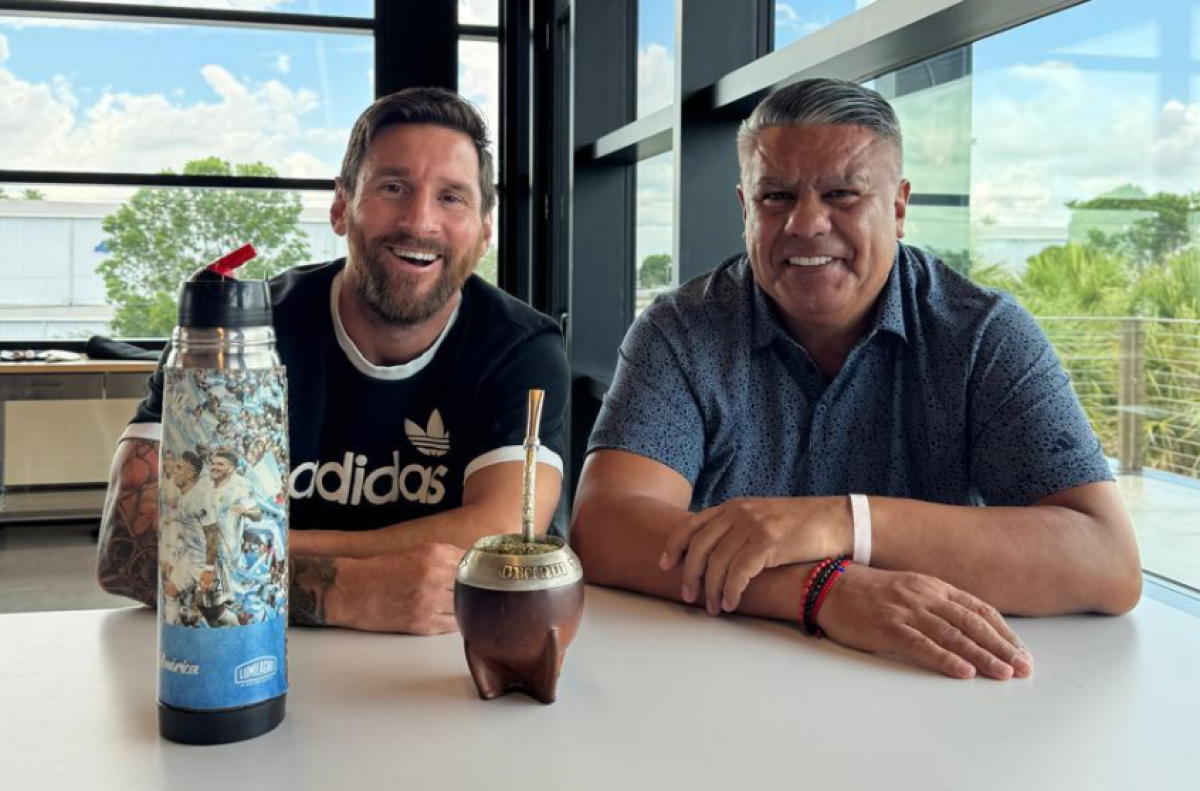 Chiqui Tapia y Messi, de 10 en Miami