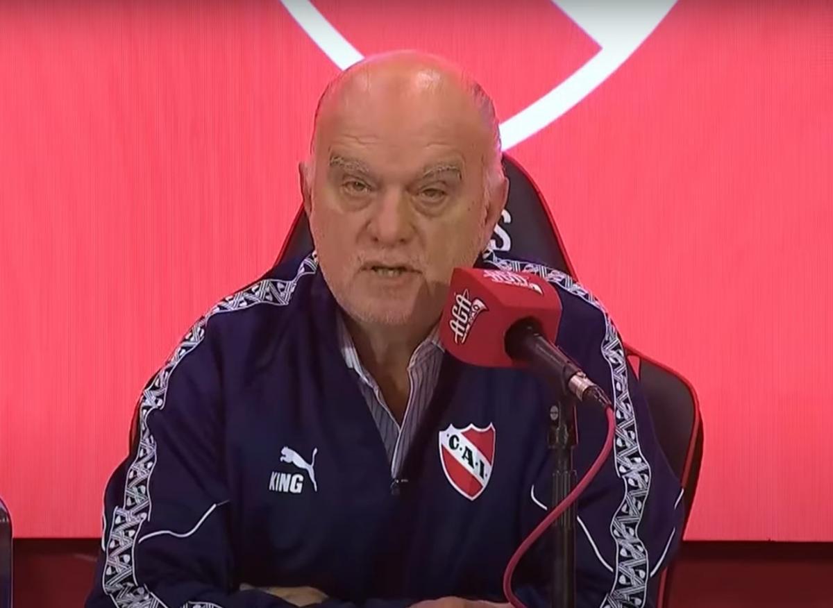 VIDEO | Dura conferencia de Grindetti: "Independiente no fue responsable, sino víctima"