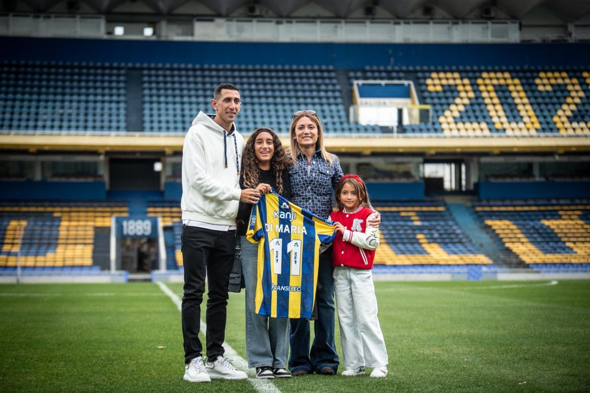 VIDEO | Las mejores imágenes del primer día de Di María en su vuelta a Rosario Central
