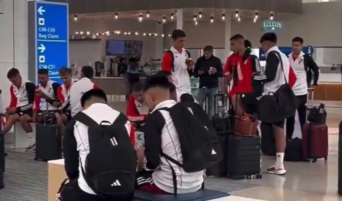 VIDEO | River ya está en Orlando con nuevos jugadores