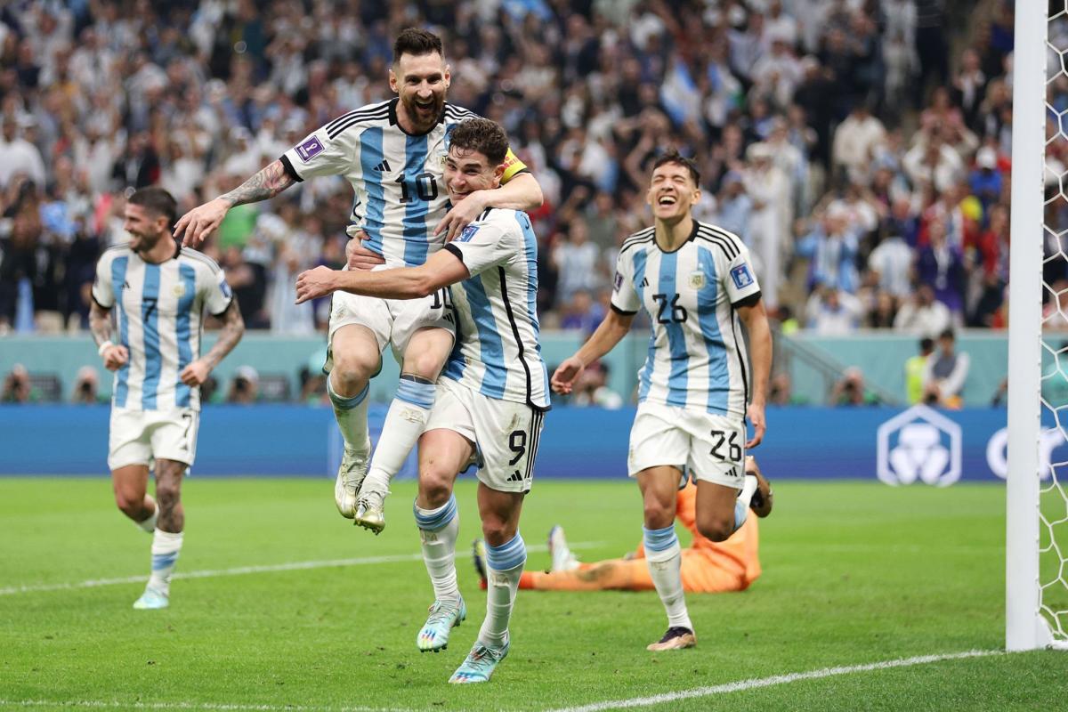 Messi y Julián Álvarez, lo más buscado en los portales de medio oriente
