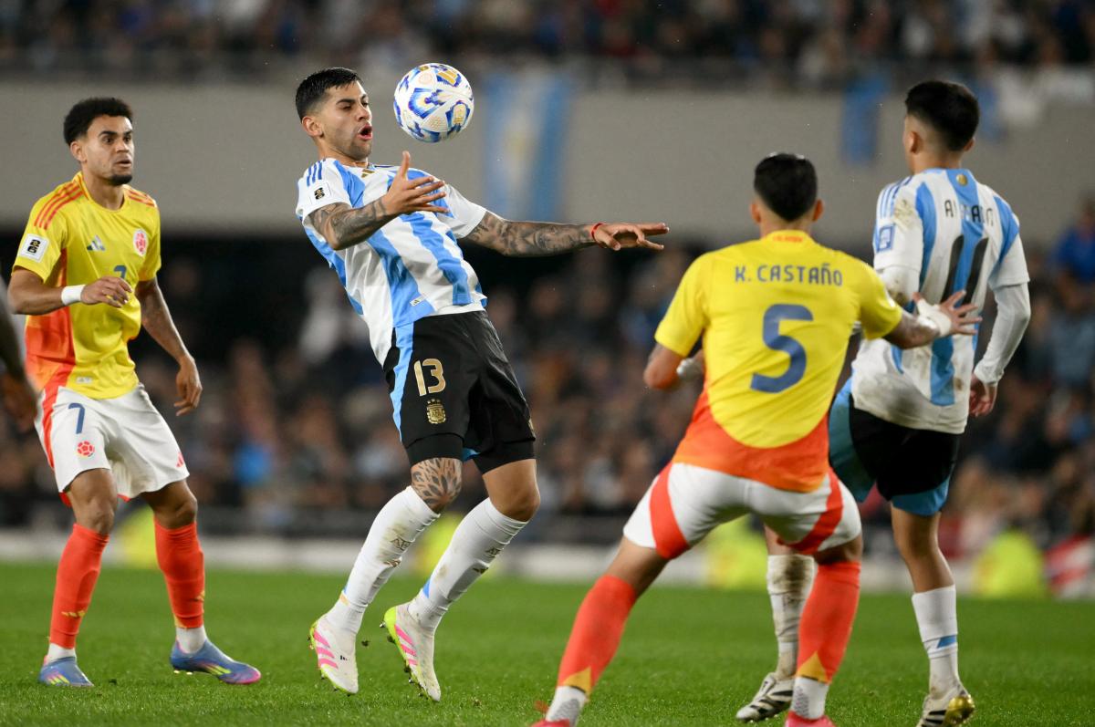VIDEO | Argentina se le plantó como campeón del mundo a Colombia