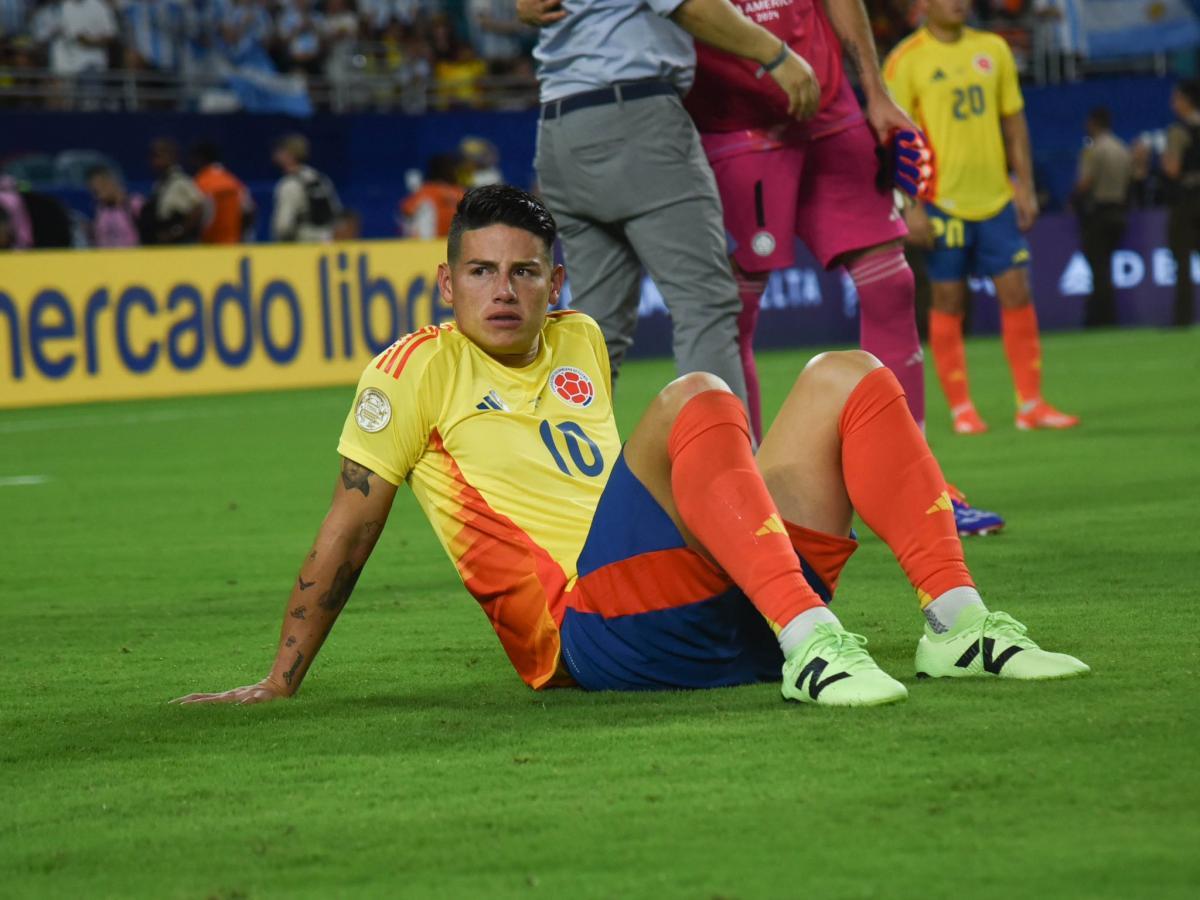 VIDEO | James, calentito por la final perdida ante Argentina: "El árbitro no nos cobró uno o dos penales"