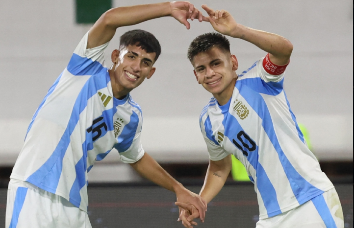 VIDEO | Argentinita le ganó a Uruguay en un partido memorable y está "ahí"