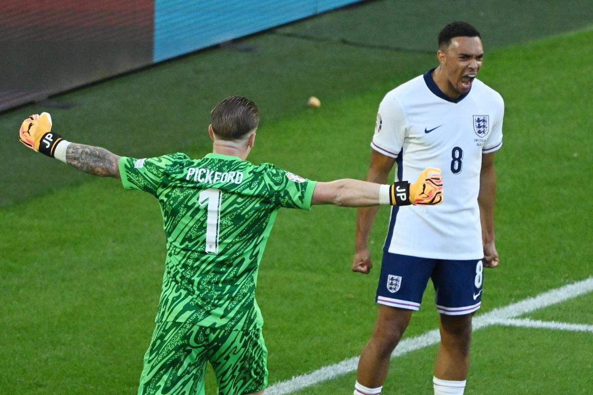 VIDEO | Inglaterra acertó en los penales, frenó a Suiza y se metió en semis