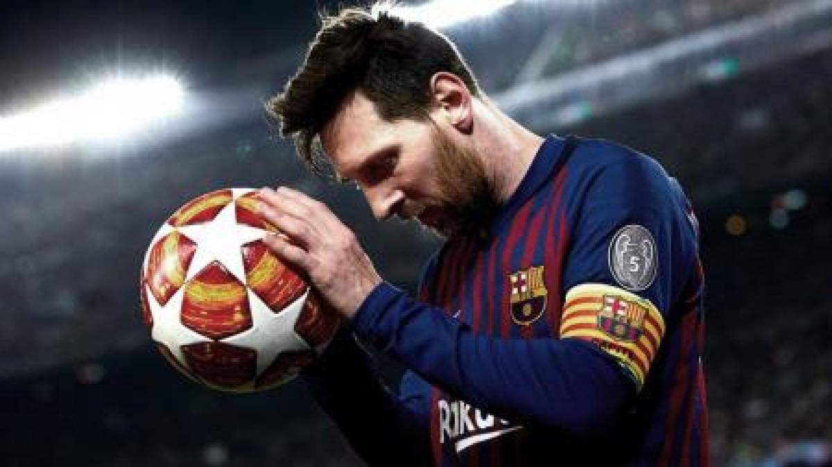 Messi con la del Barcelona, la imagen que sueñan ver muchos. 