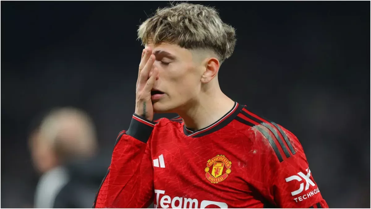Garnacho se hizo el loco, no quiso ir el Bayern Múnich y exige salir al Chelsea