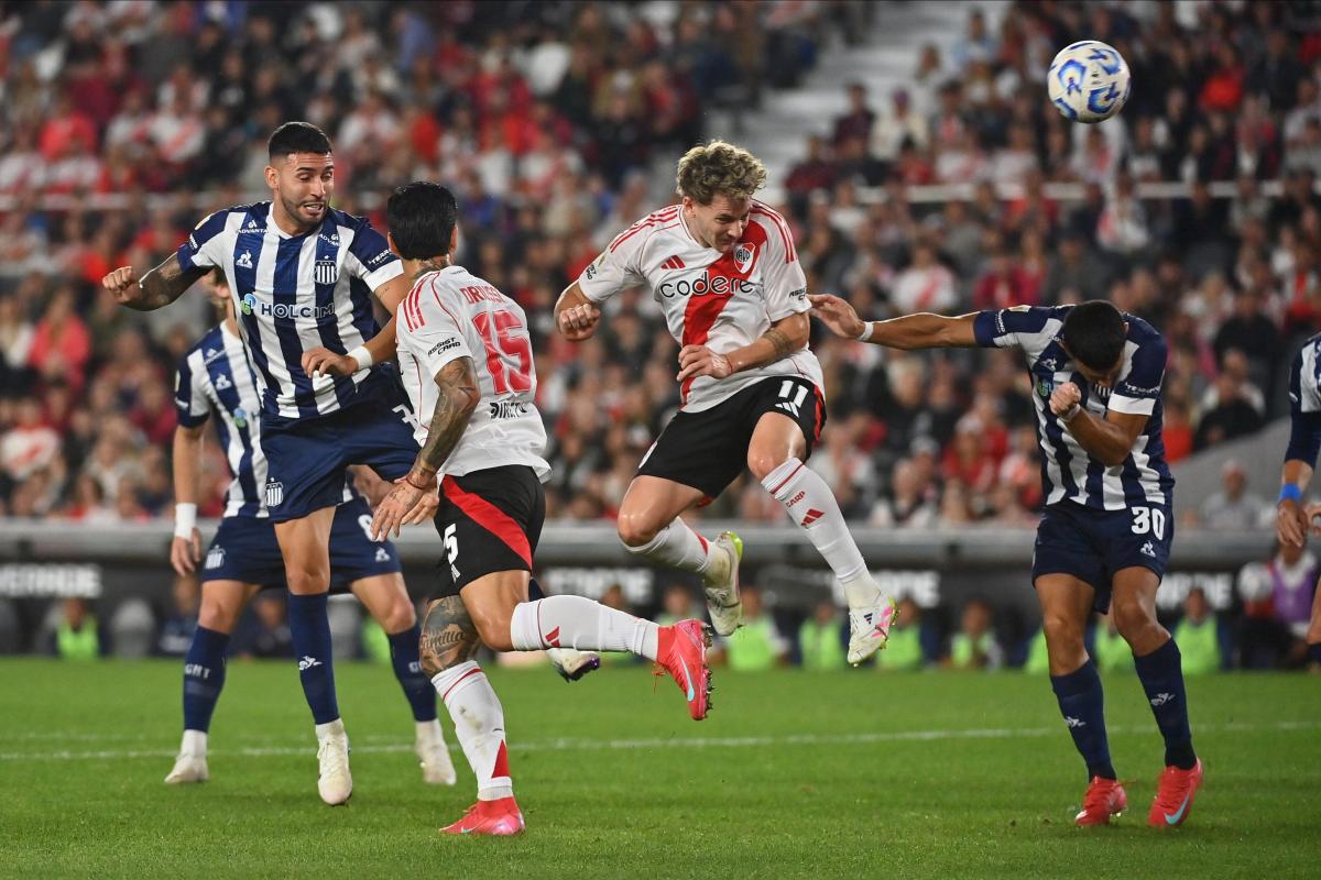 VIDEO | River, sin ideas y rumbo al cadalso, se lo empató en agonía a Talleres